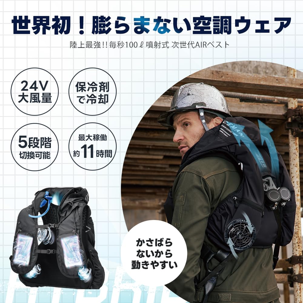 Amazon.co.jp: アイスマン PRO AIR 2025年 空調ウェア